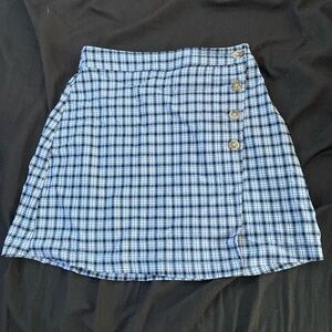 Hollister plaid skirt